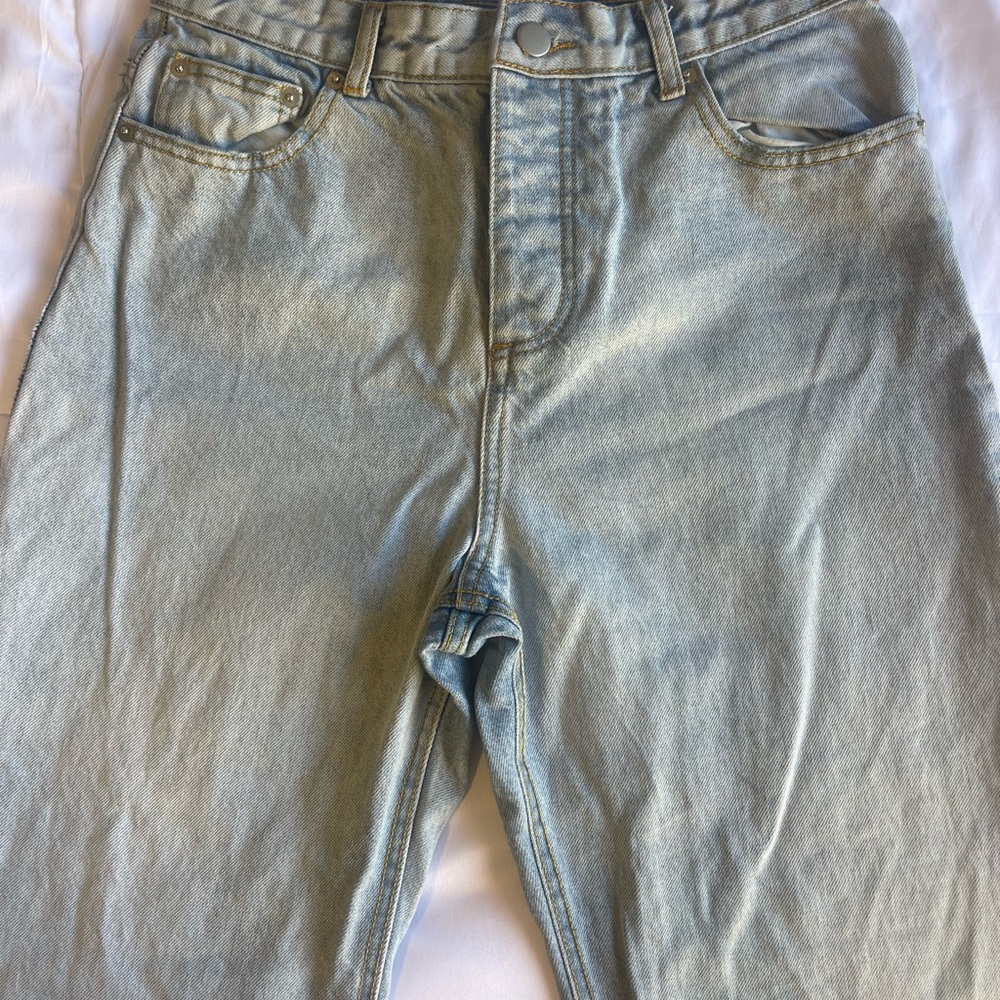 Avec Les Filles Blue Relaxed Jeans